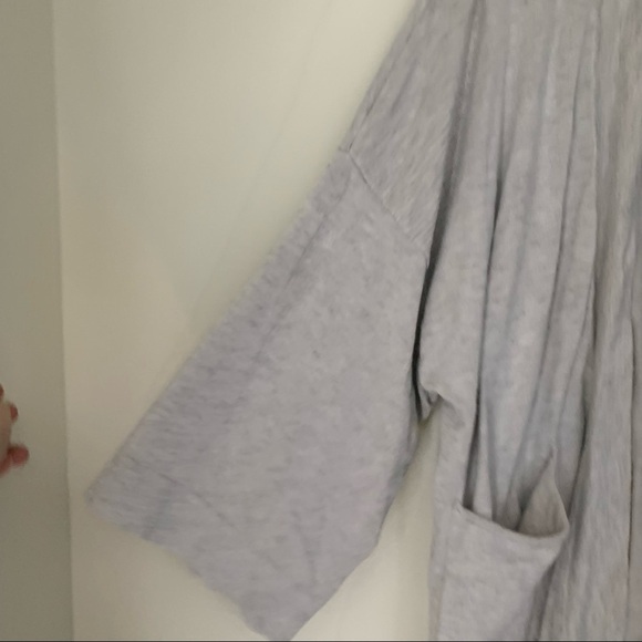 Zara Knit light grey open front cardigan S - Picture 5 of 5